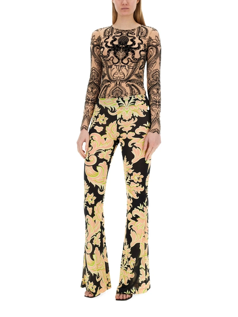 PRINTED JERSEY PANTS