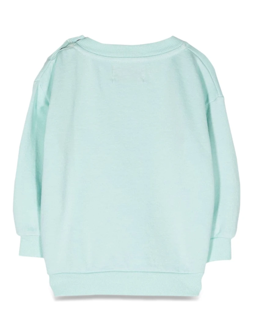 baby happy mask sweatshirt