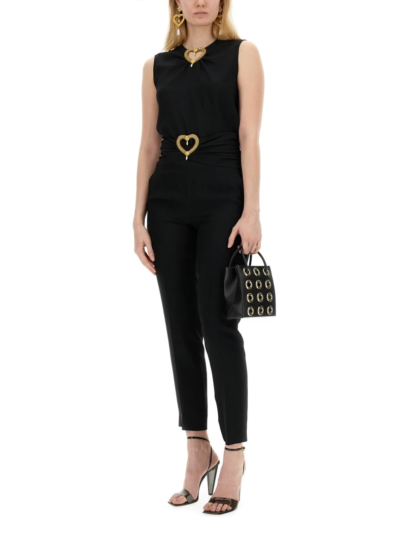 PANTS WITH HEART APPLICATION
