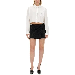 VOYOU WRAP SKIRT