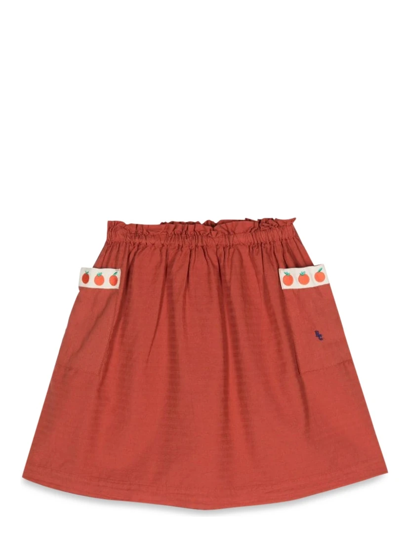 pockets woven skirt