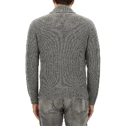 CASHMERE AND SILK CARDIGAN