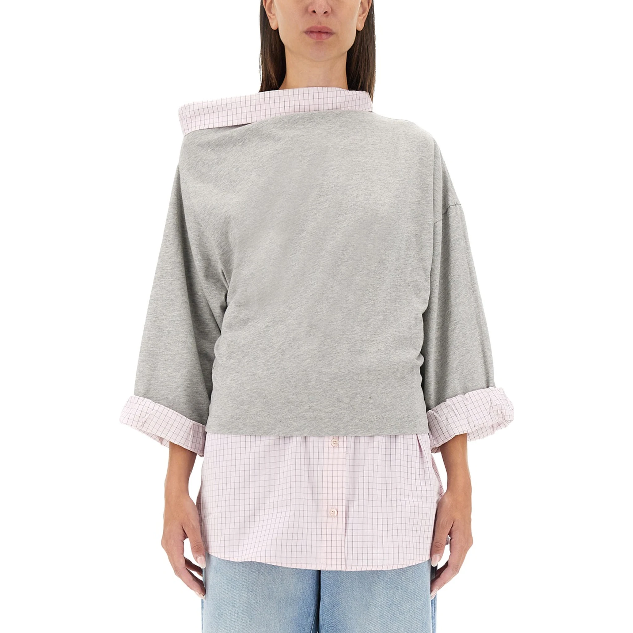 COTTON SHIRT SWEATSHIRT