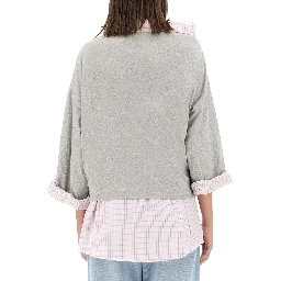 COTTON SHIRT SWEATSHIRT