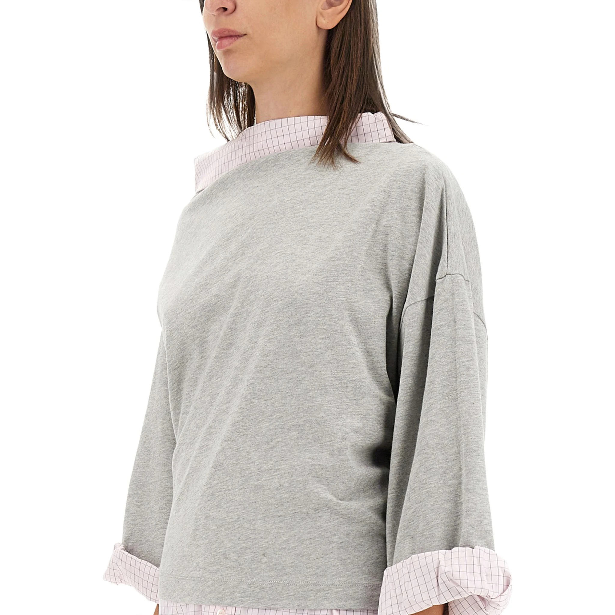 COTTON SHIRT SWEATSHIRT