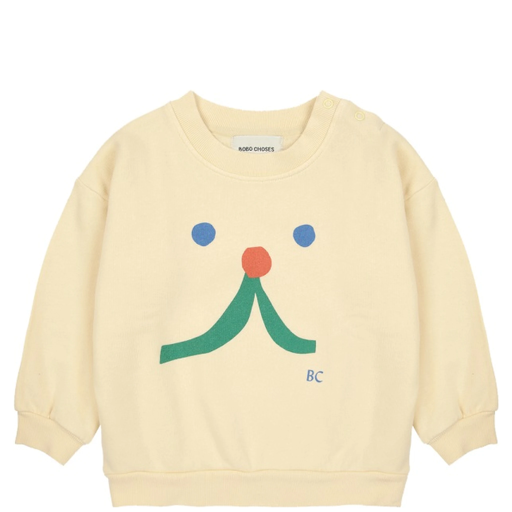 baby funny face sweatshirt
