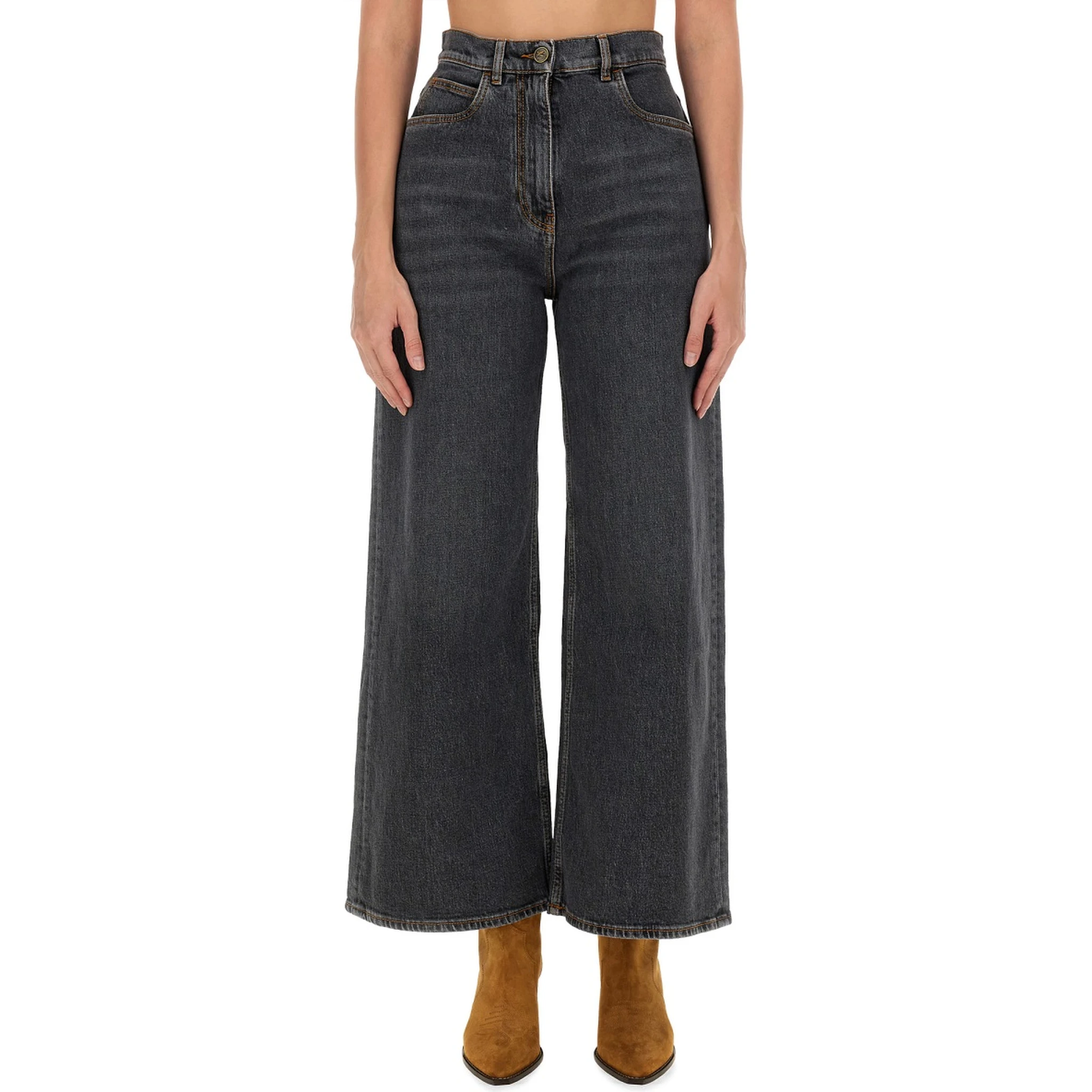 BAGGY JACQUARD JEANS
