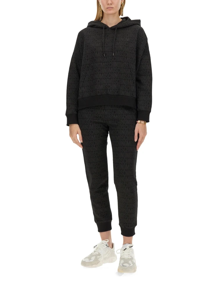 SWEATSHIRT WITH ALL OVER LOGO alternative