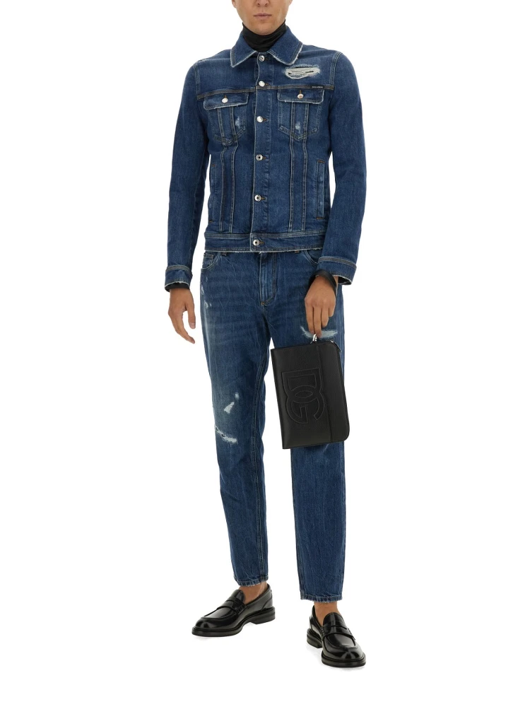 STRETHC DENIM JACKET alternative