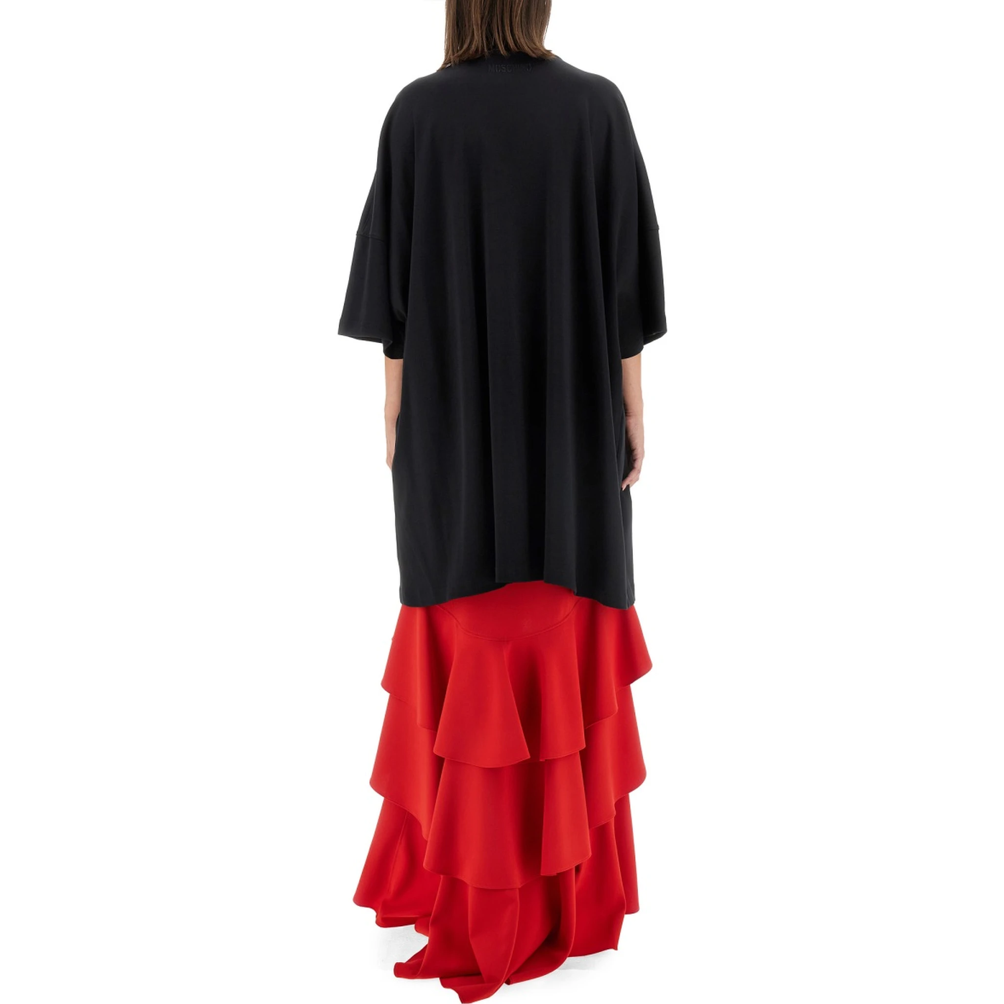 PEACE & PEARLS COTTON INTERLOCK DRESS