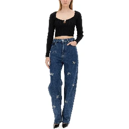 RIBBED CROP TOP