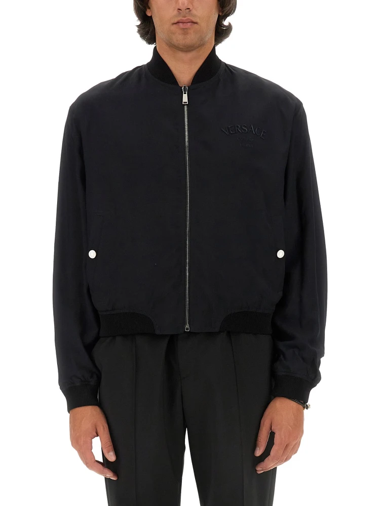 REVERSIBLE BAROQUE SEA JACKET