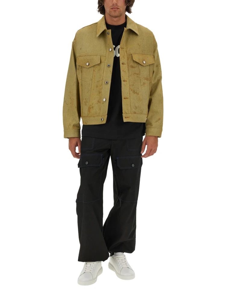 DENIM JACKET DYED IN TEA alternative
