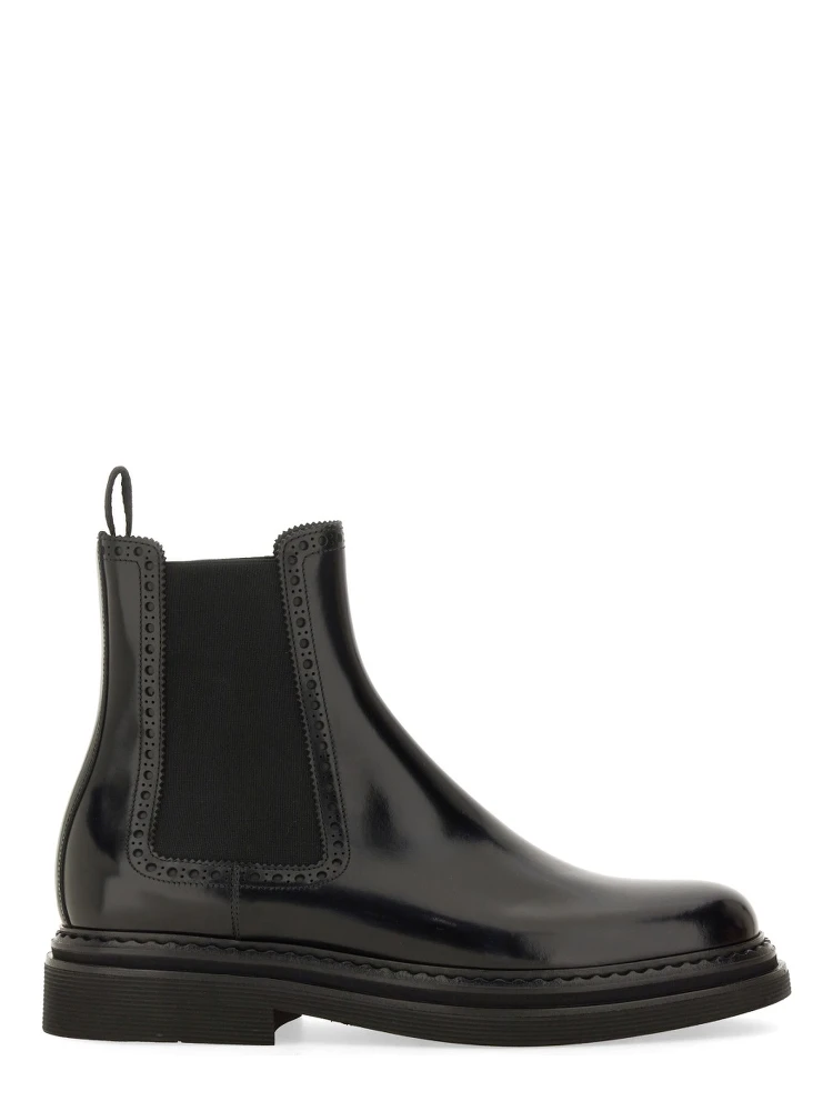 BRUSHED LEATHER BOOT
