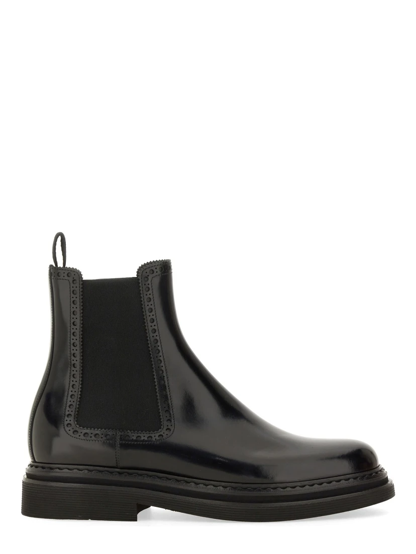 BRUSHED LEATHER BOOT