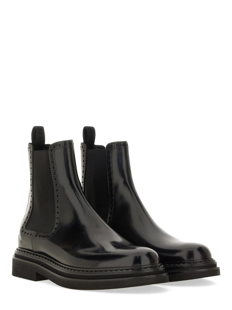 BRUSHED LEATHER BOOT alternative