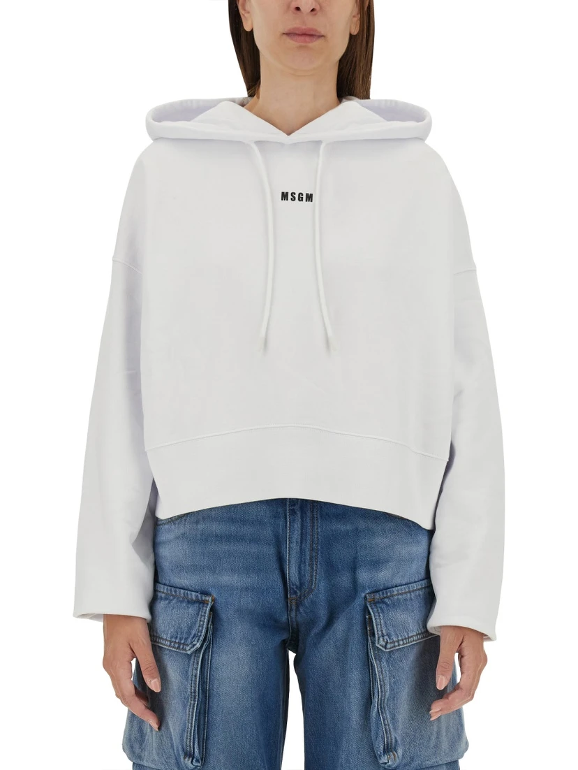 SWEATSHIRT WITH LOGO