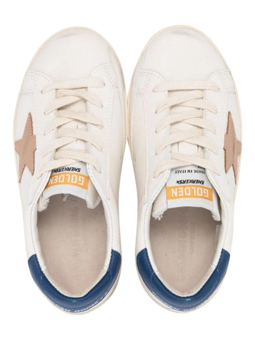 super star nappa leather upper and list nubuck star leather heel