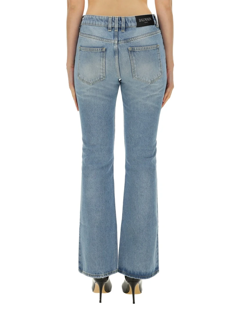 FLARE FIT JEANS