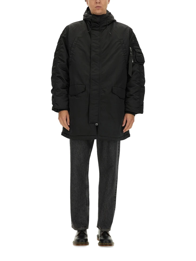 LONG BOMBER JACKET "N-3B"