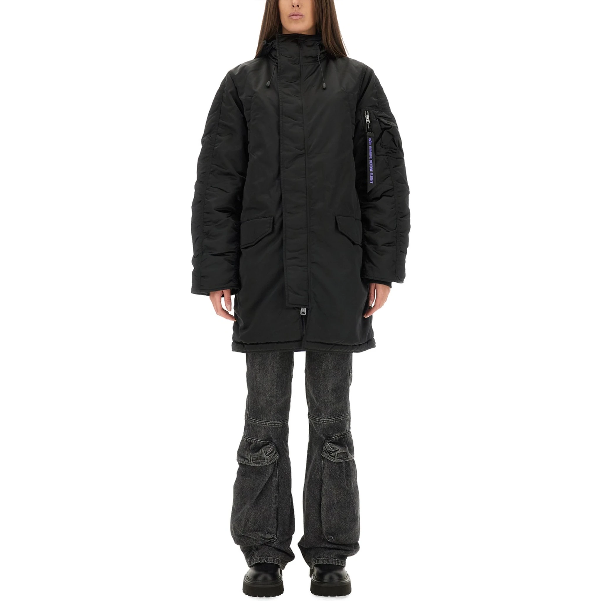 LONG BOMBER JACKET "N-3B"