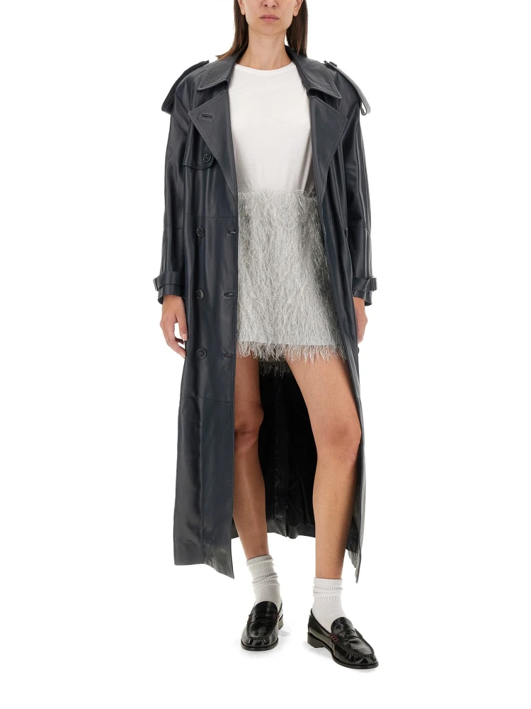 LEATHER TRENCH COAT alternative