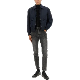 BOMBER JACKET WITH REMOVABLE LINING