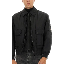 BOMBER JACKET WITH REMOVABLE LINING