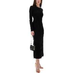 LONG WOOL DRESS