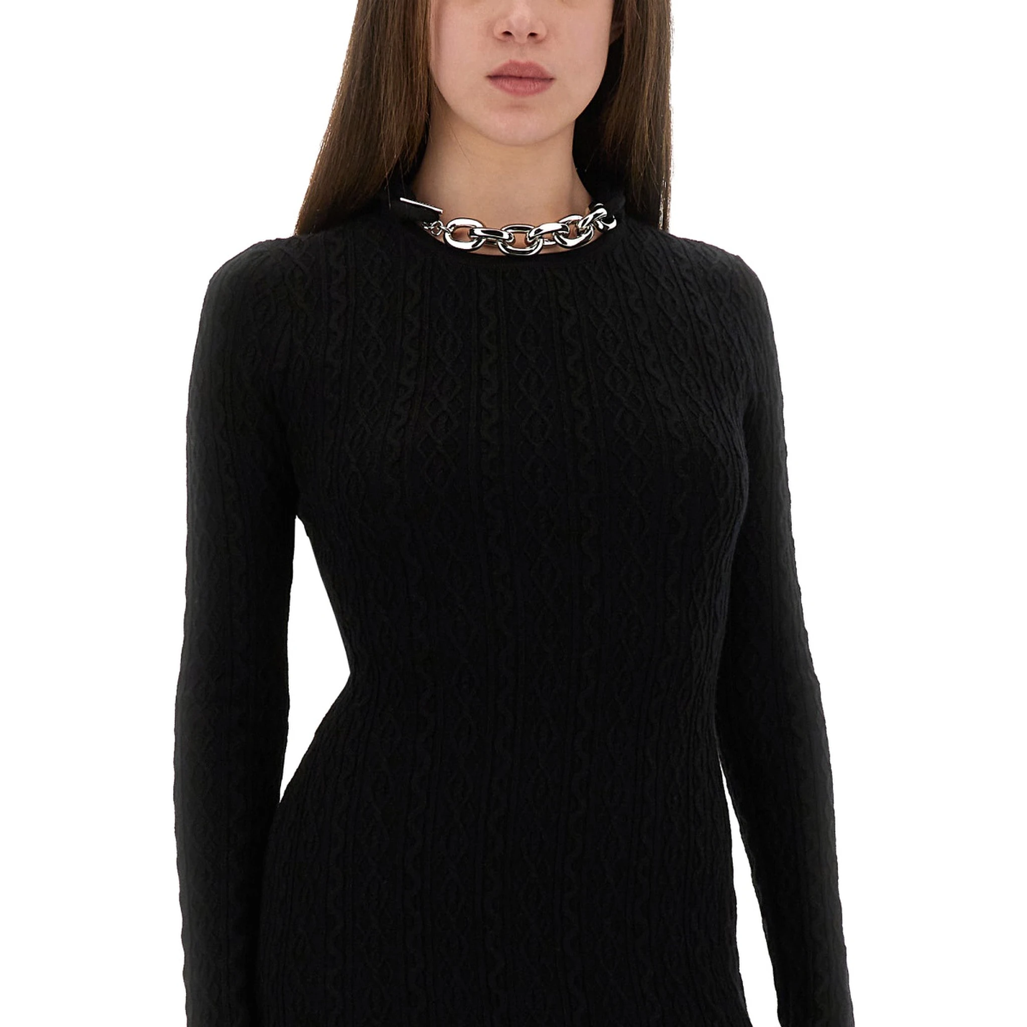 LONG WOOL DRESS