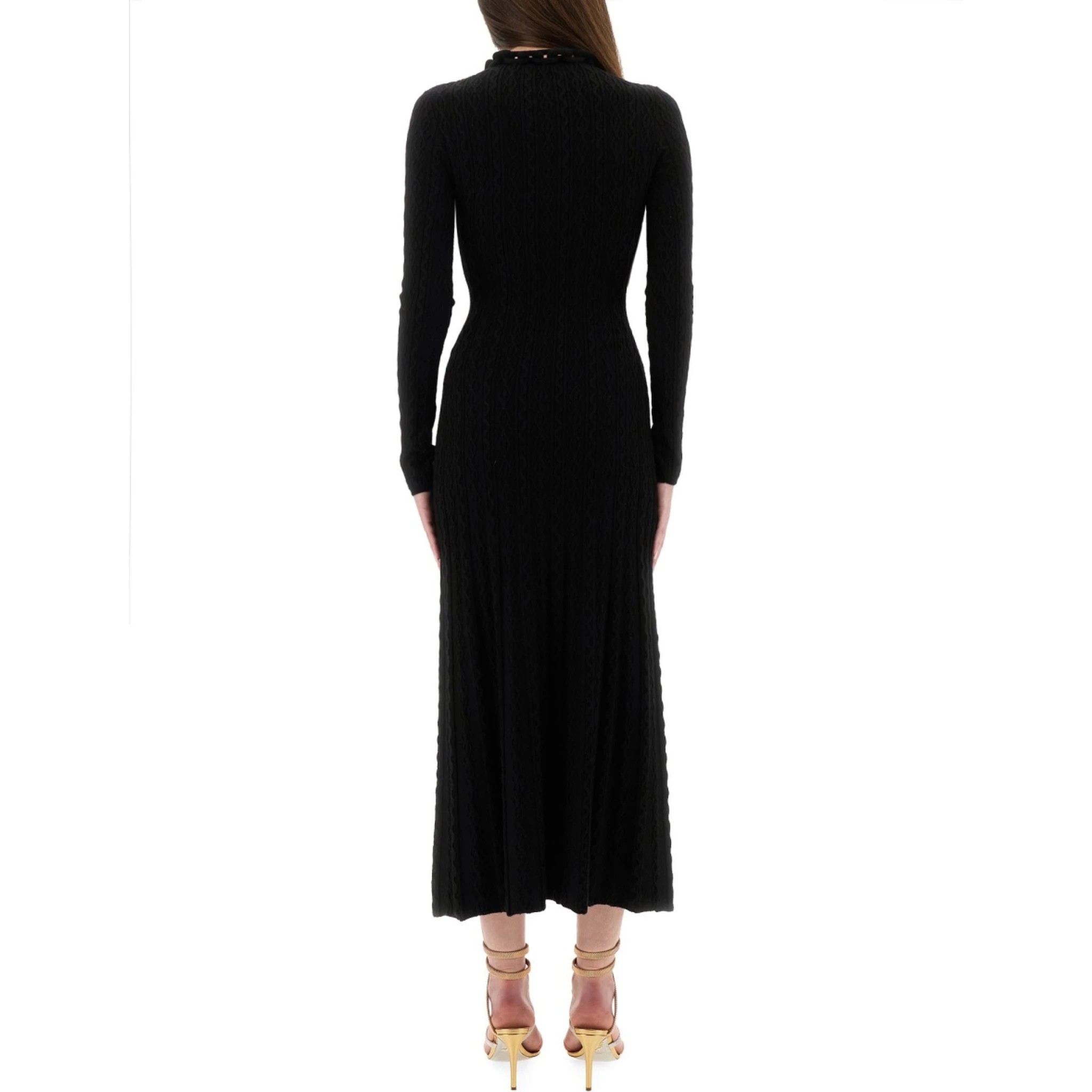 LONG WOOL DRESS