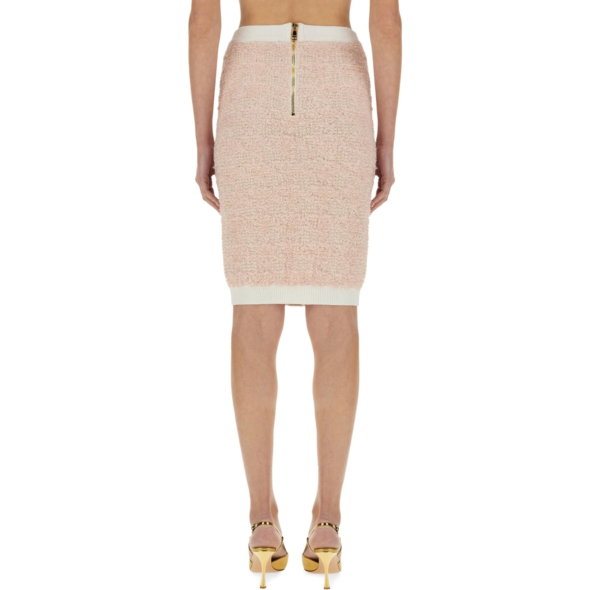 TWEED MIDI SKIRT