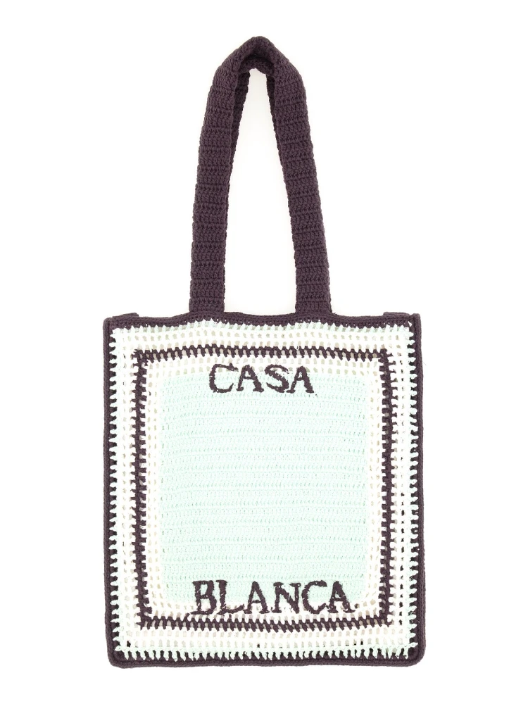 CROCHET BAG WITH LOGO alternative