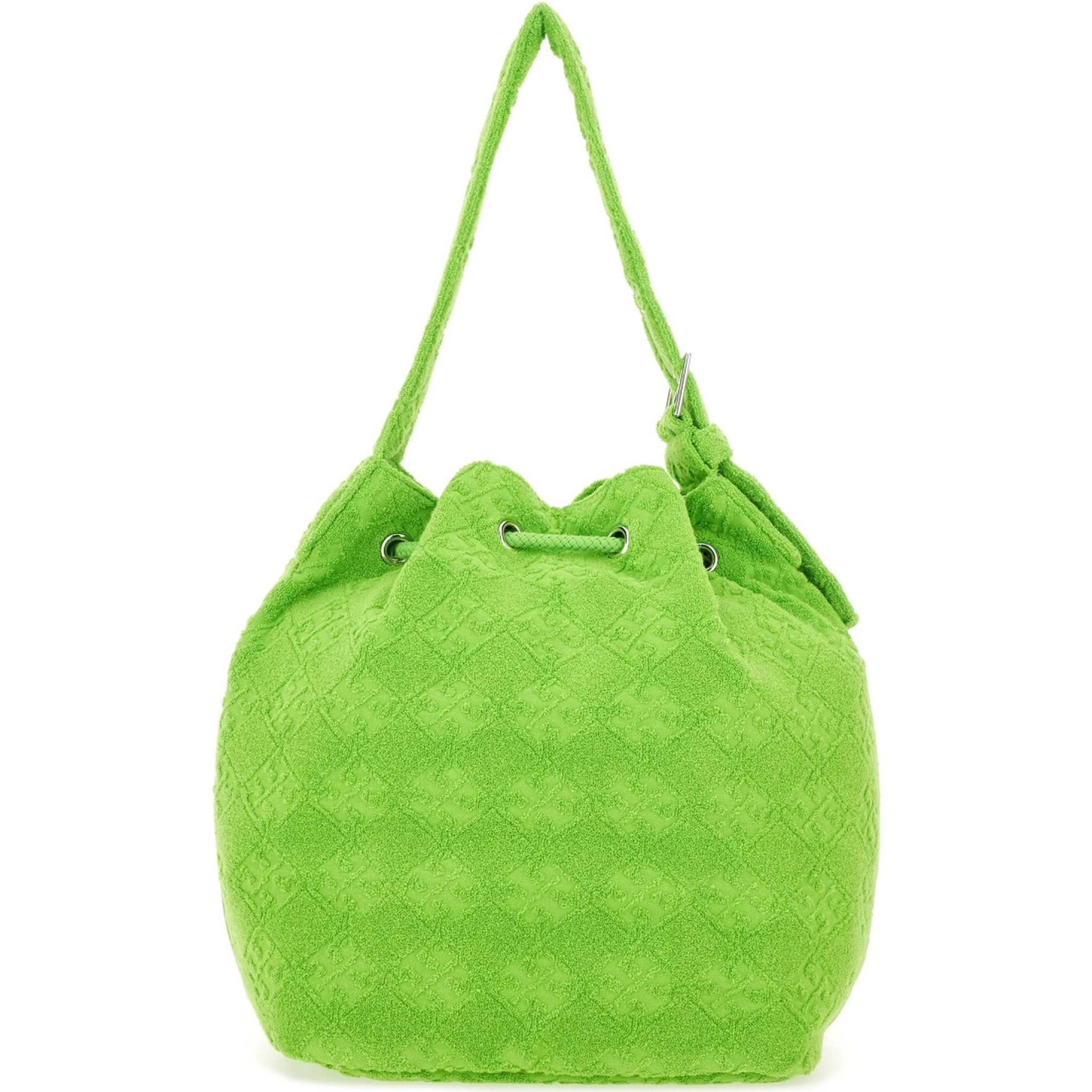 OVERSIZED "T MONOGRAM" BUCKET BAG