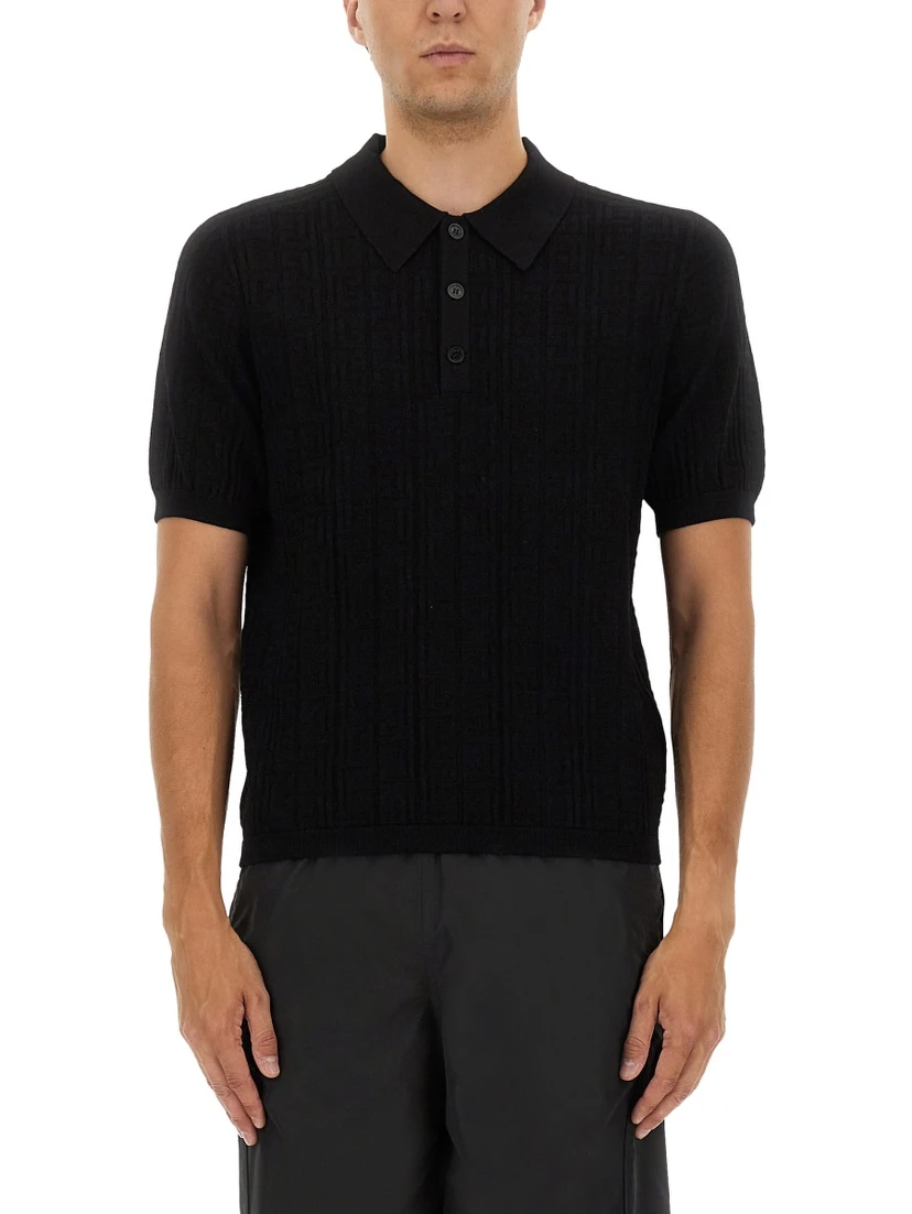 KNITTED POLO.