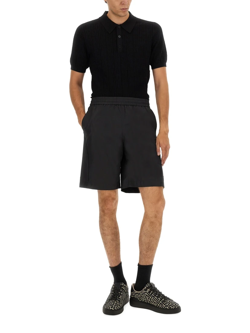 KNITTED POLO.