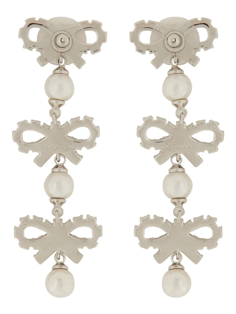 MICRO BOW EARRINGS
