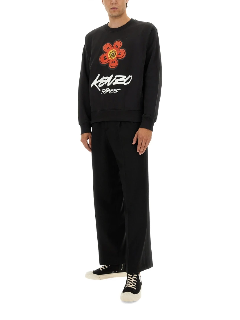 COTTON SWEATSHIRT "KENZO X FUTURA 2000"