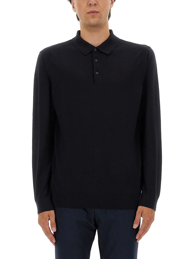 KNITTED POLO.