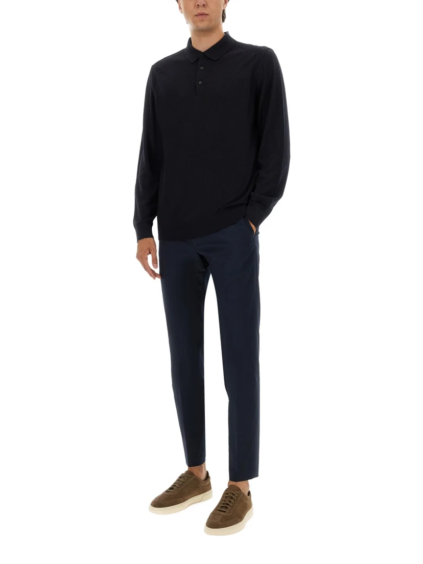 KNITTED POLO.
