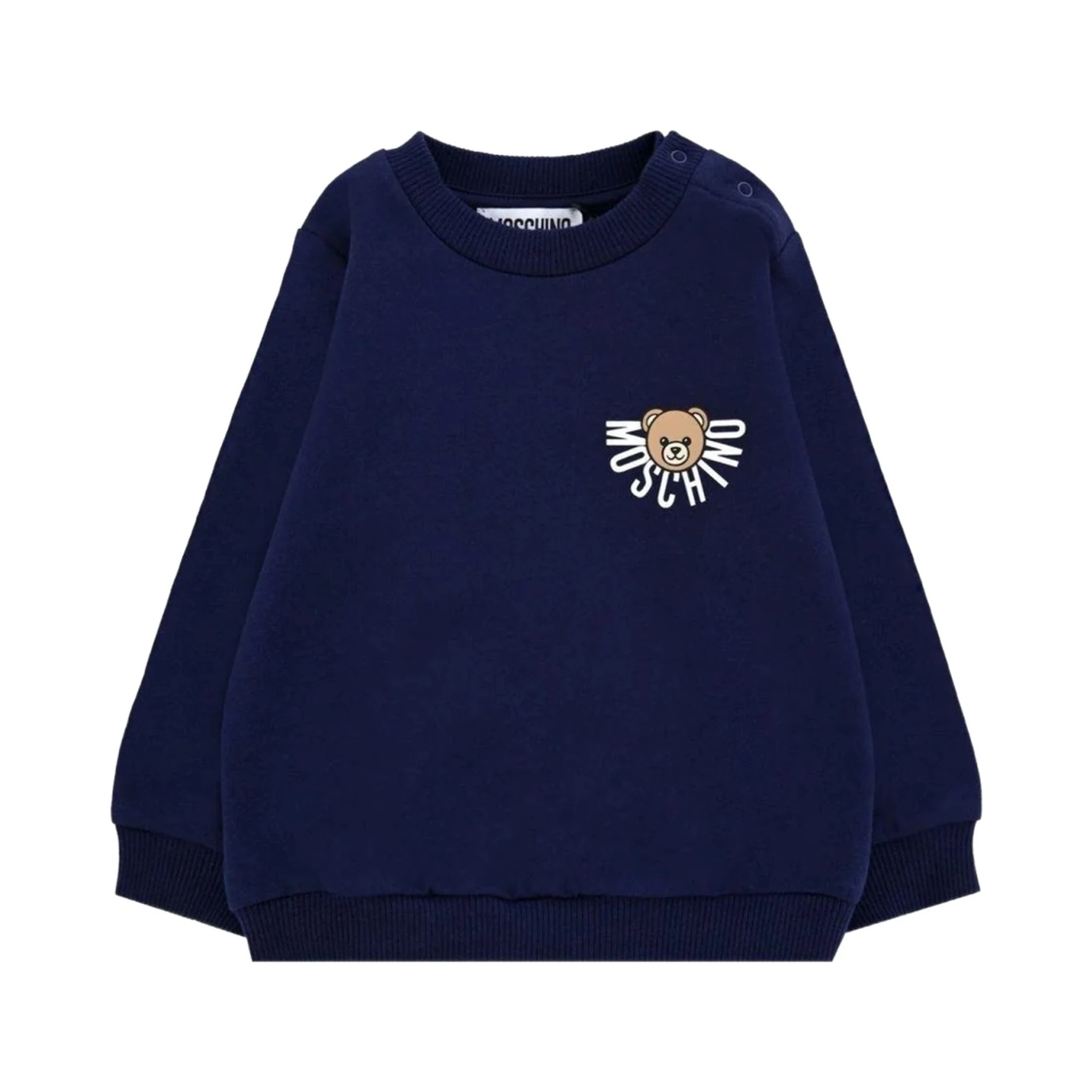HOODLESS SWEATSHIRT WITH LOGO