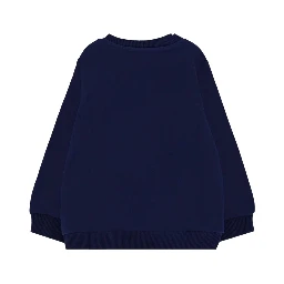 HOODLESS SWEATSHIRT WITH LOGO