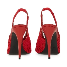 CROCHET SLINGBACK