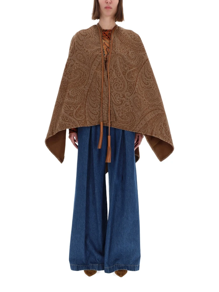 WOOL AND CASHMERE CAPE