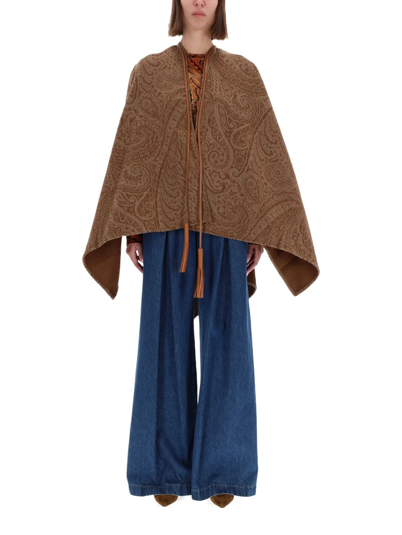 WOOL AND CASHMERE CAPE
