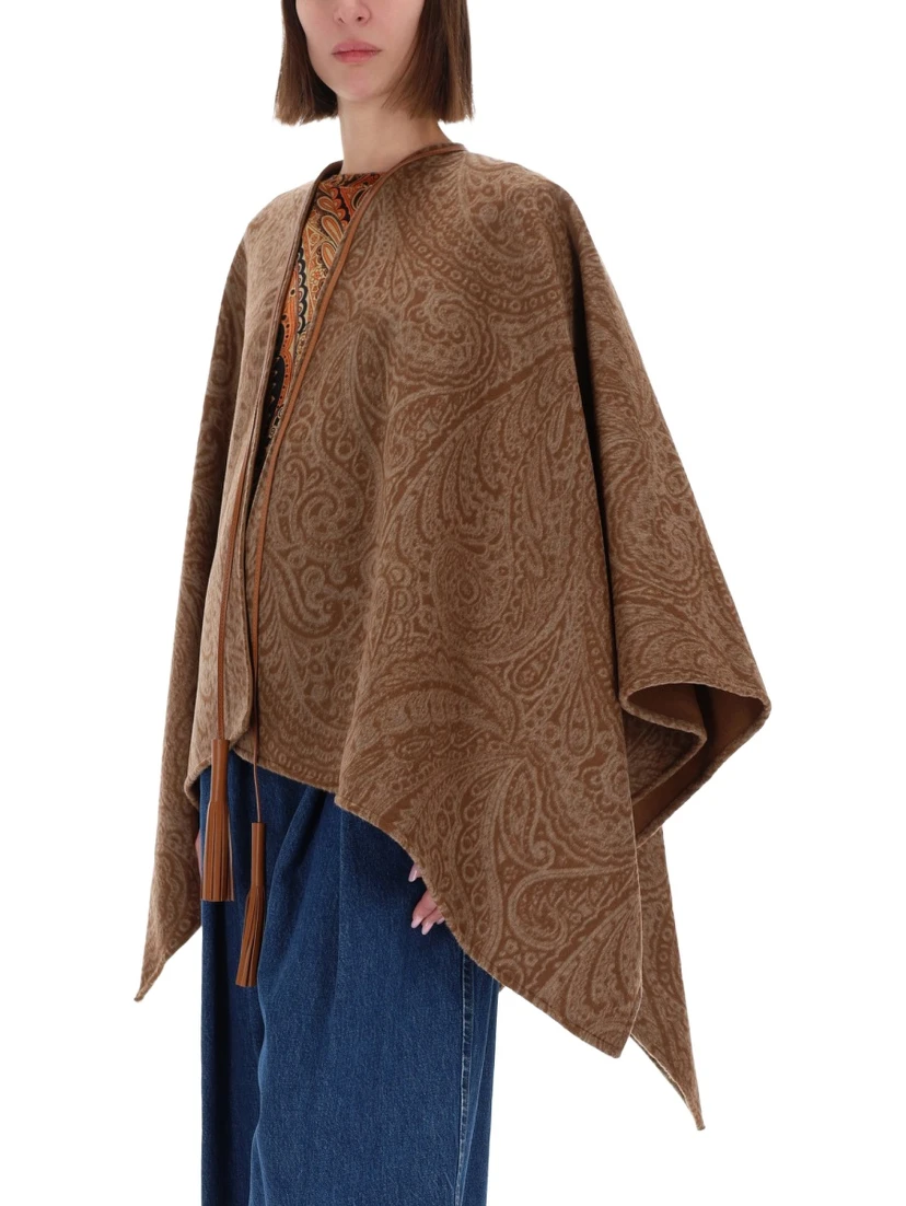 WOOL AND CASHMERE CAPE