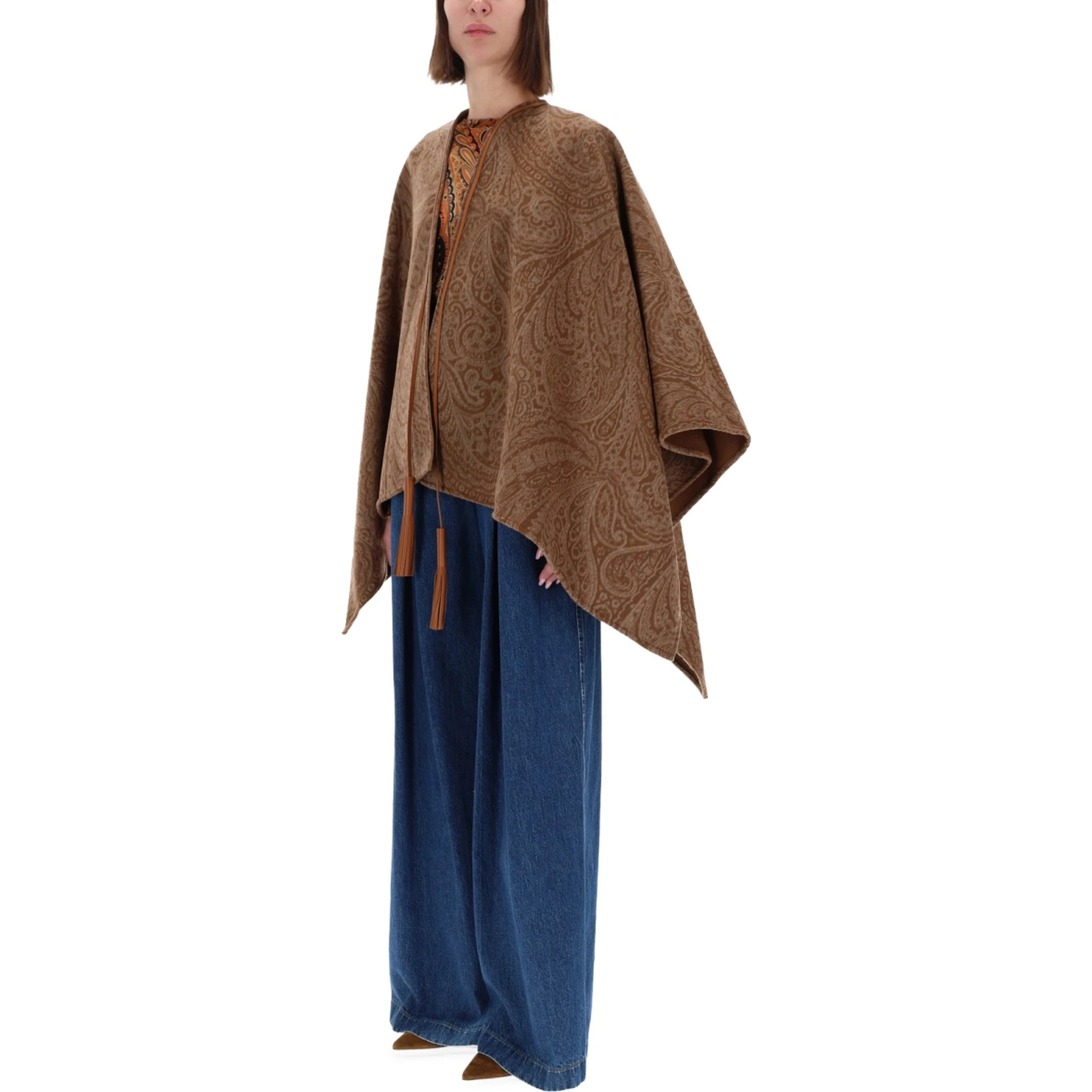 WOOL AND CASHMERE CAPE