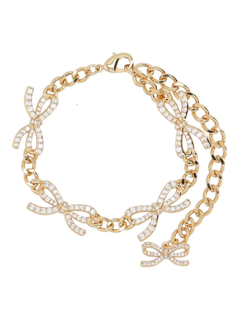 "CRYSTAL BOW" BRACELET