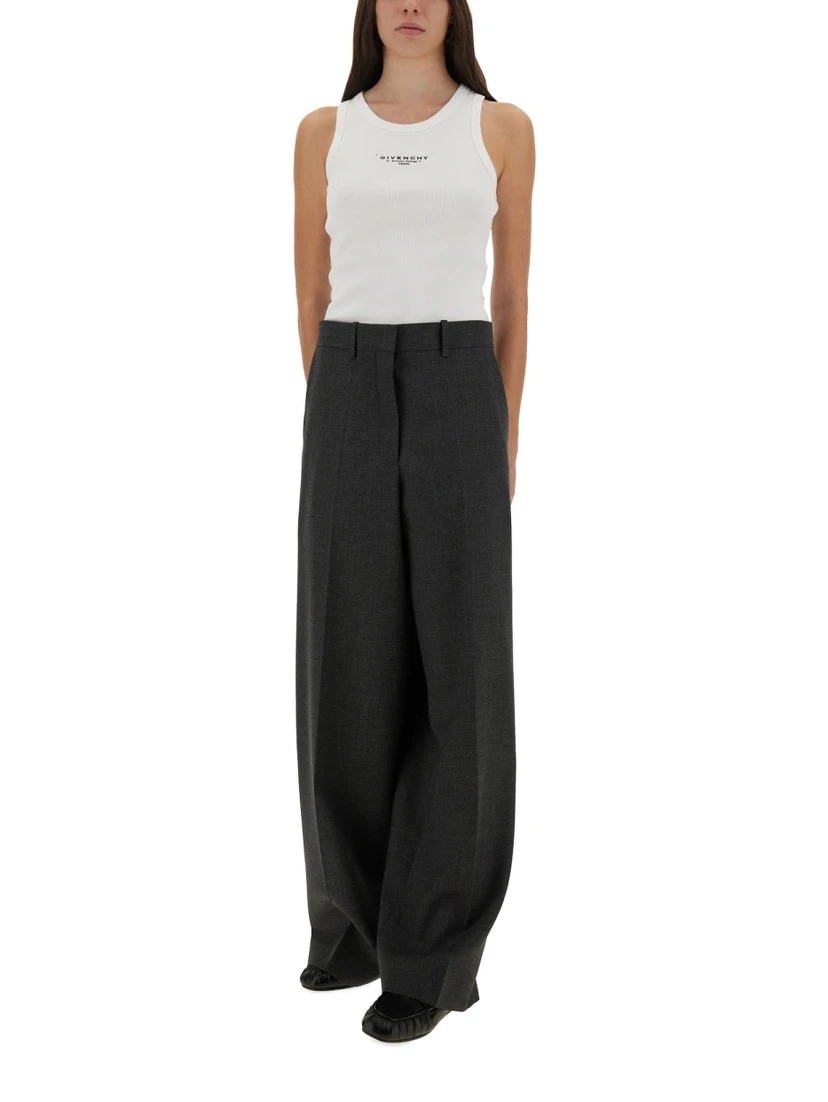 SLIM TANK TOP WITH LOGO PRINT