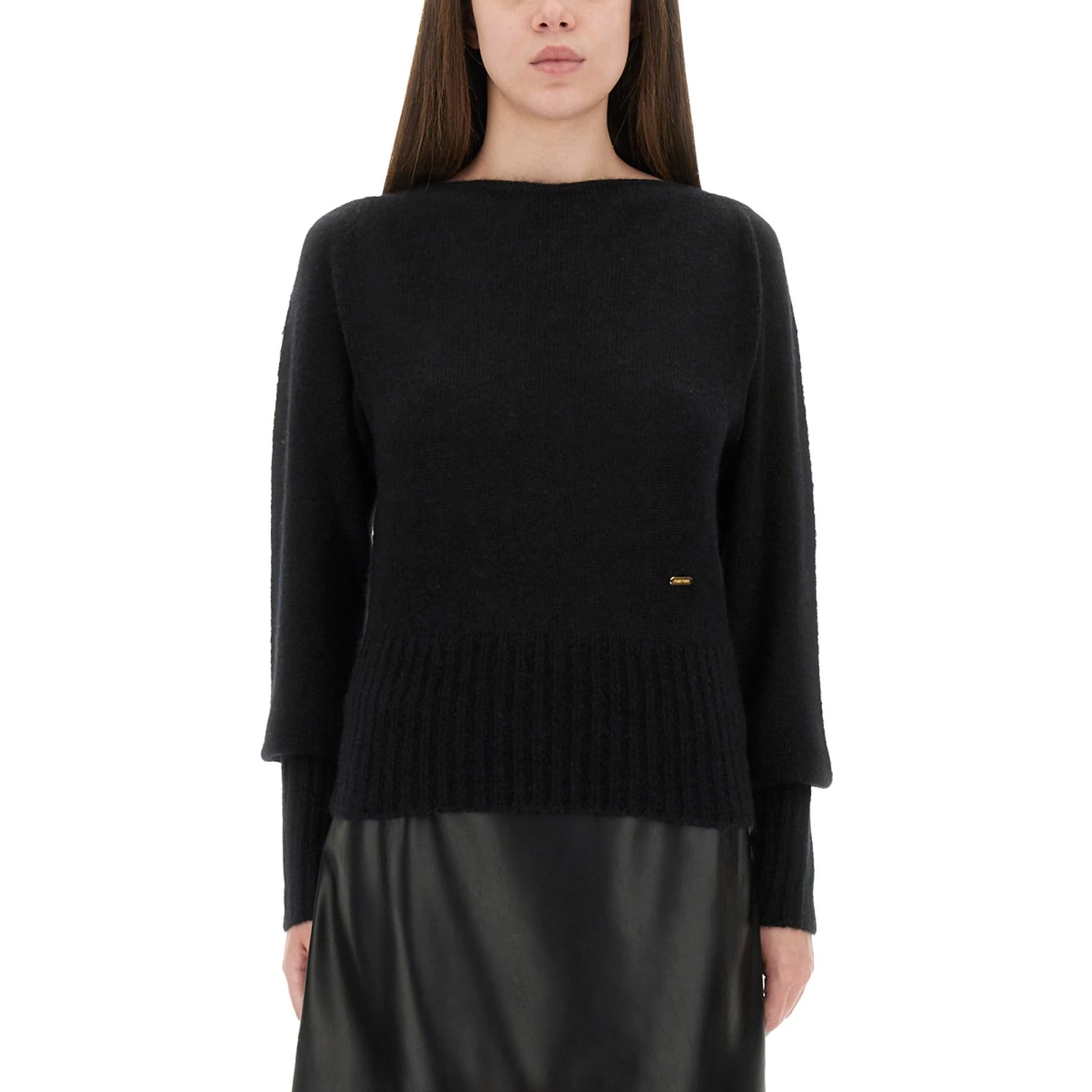 BOAT-NECK SWEATER